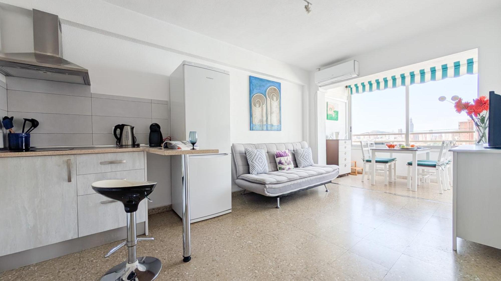 בנידורם Pintor Sorolla Sea Front Apartment מראה חיצוני תמונה