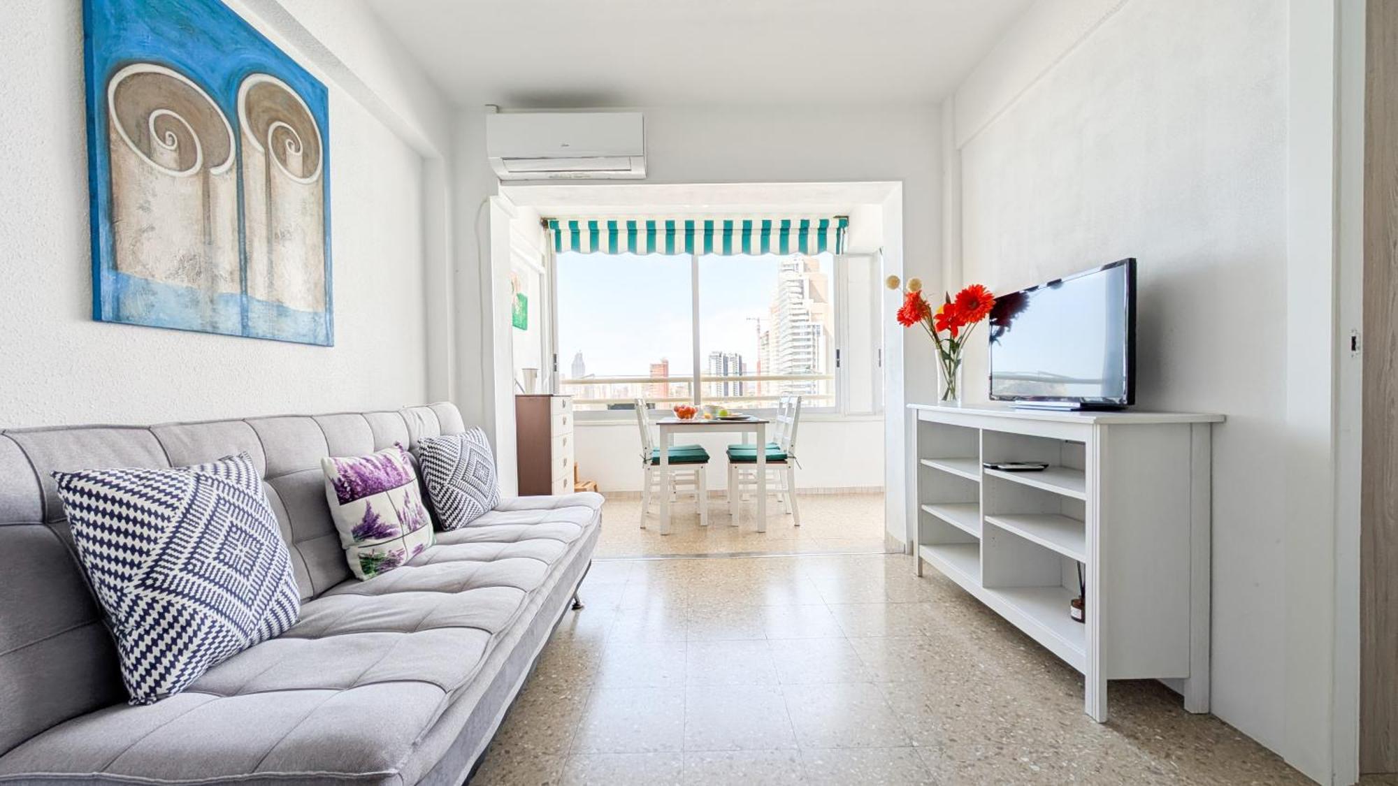 בנידורם Pintor Sorolla Sea Front Apartment מראה חיצוני תמונה